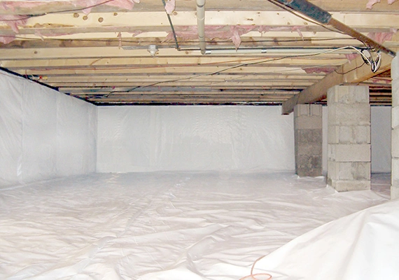 Crawl Space Moisture Control Solutions