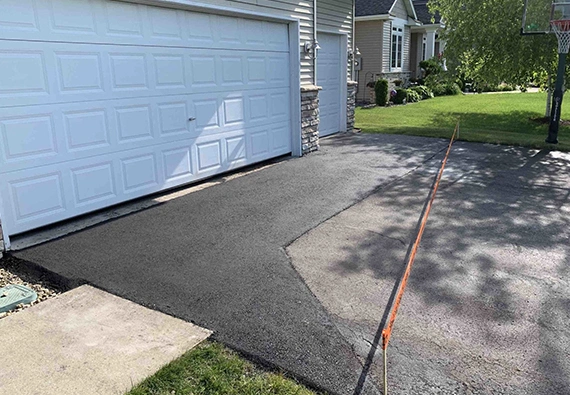 Driveway Leveling and Preparation